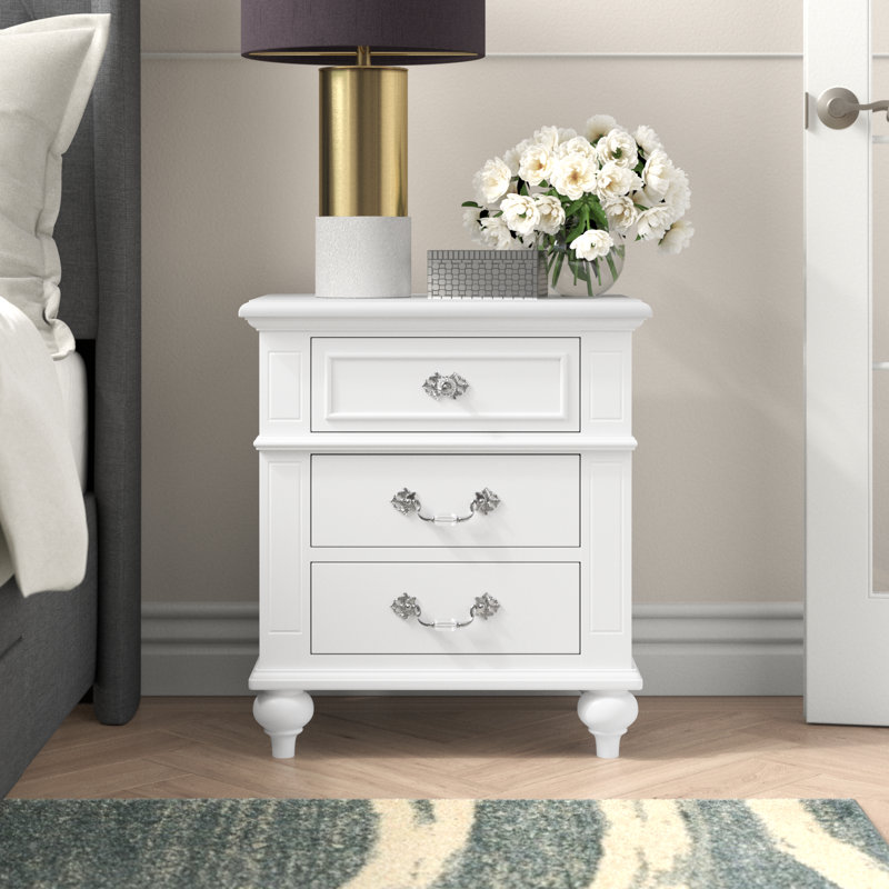 Viv Rae Lydia 3 Drawer Nightstand